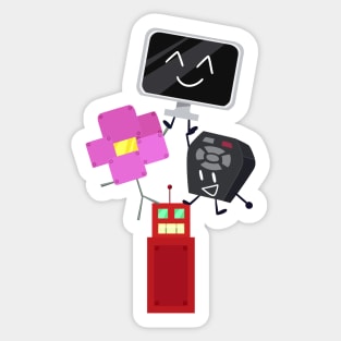 Mechanical Minds (Battle for BFDI) Sticker